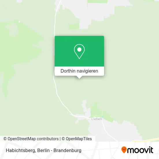 Habichtsberg Karte