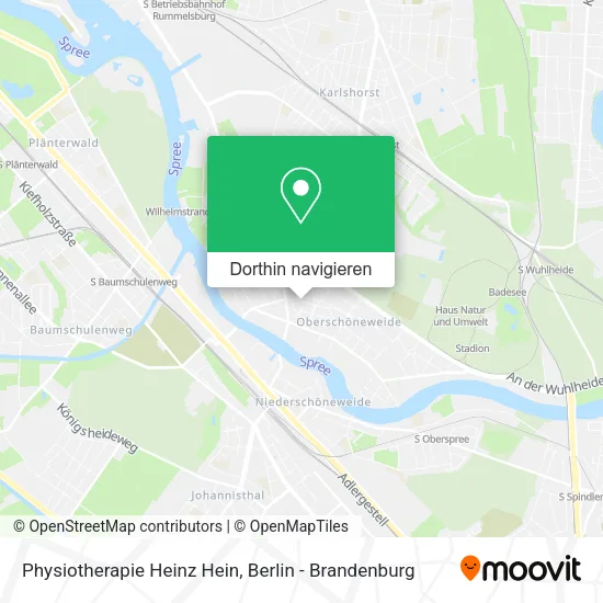 Physiotherapie Heinz Hein Karte