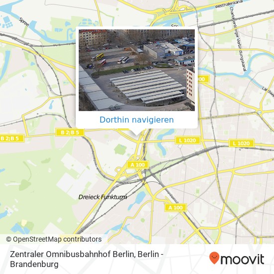 Zentraler Omnibusbahnhof Berlin Karte