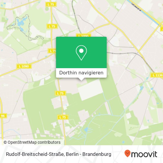Rudolf-Breitscheid-Straße Karte