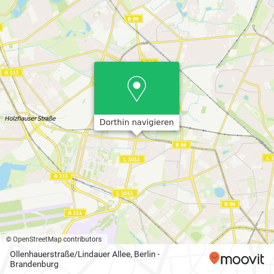 Ollenhauerstraße / Lindauer Allee Karte
