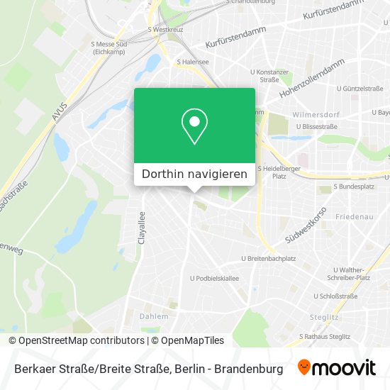 Berkaer Straße/Breite Straße Karte