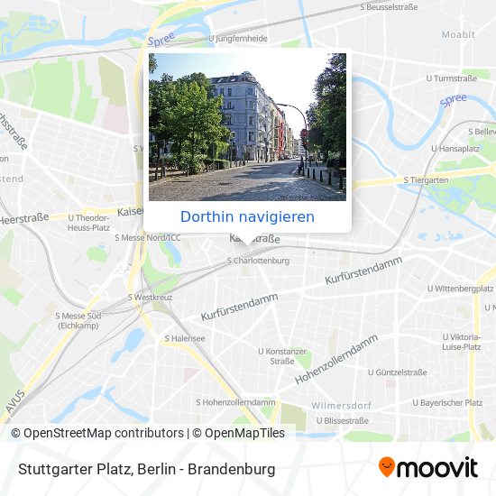 Stuttgarter Platz Karte