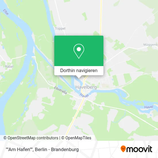 "Am Hafen" Karte