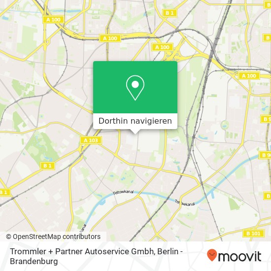 Trommler + Partner Autoservice Gmbh Karte