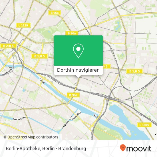 Berlin-Apotheke Karte