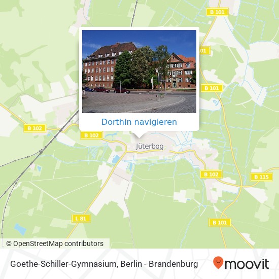 Goethe-Schiller-Gymnasium Karte