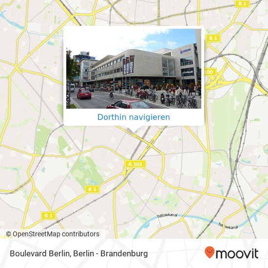 Boulevard Berlin Karte