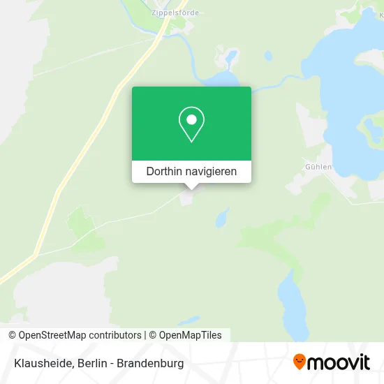 Klausheide Karte