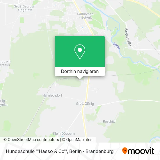 Hundeschule ""Hasso & Co"" Karte