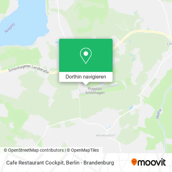 Cafe Restaurant Cockpit Karte