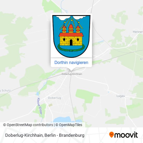 Doberlug-Kirchhain Karte