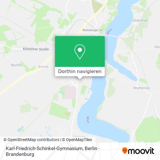 Karl-Friedrich-Schinkel-Gymnasium Karte