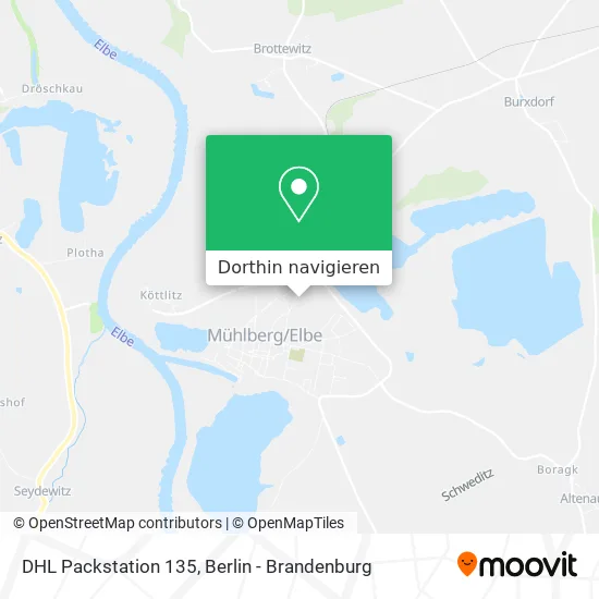 DHL Packstation 135 Karte