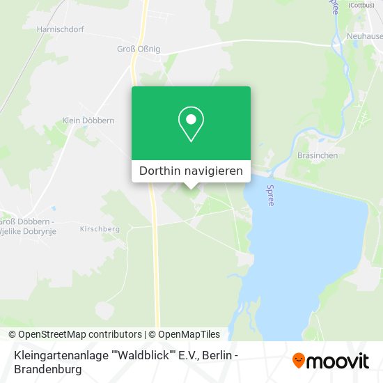 Kleingartenanlage ""Waldblick"" E.V. Karte