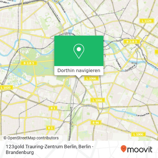 123gold Trauring-Zentrum Berlin Karte