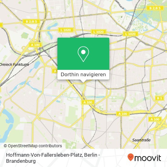 Hoffmann-Von-Fallersleben-Platz Karte