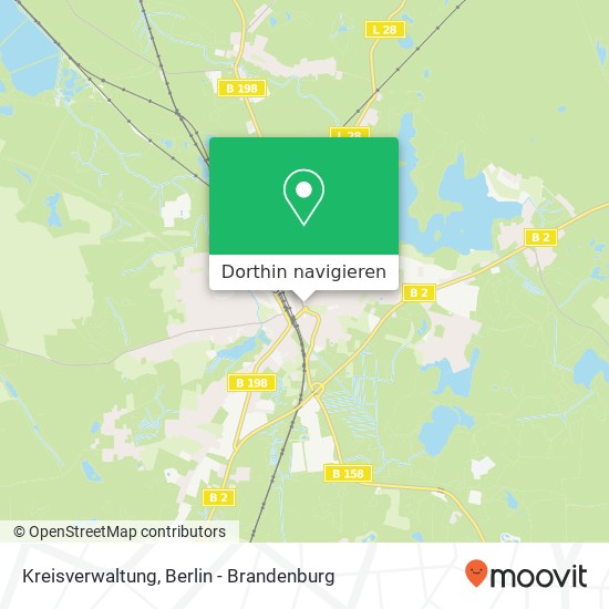 Kreisverwaltung Karte