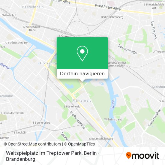 Weltspielplatz Im Treptower Park Karte