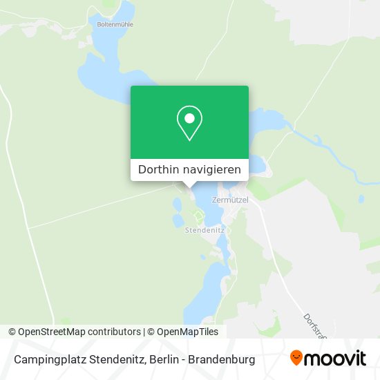 Campingplatz Stendenitz Karte