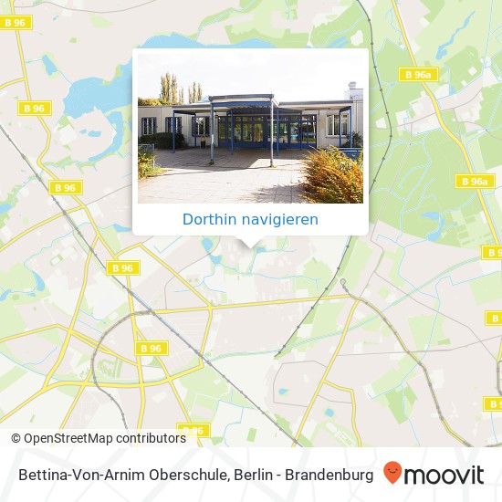 Bettina-Von-Arnim Oberschule Karte