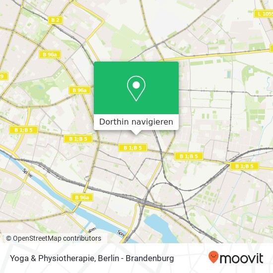 Yoga & Physiotherapie Karte