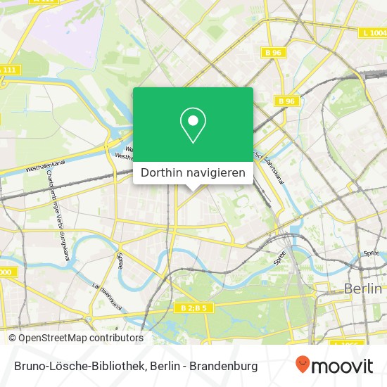 Bruno-Lösche-Bibliothek Karte
