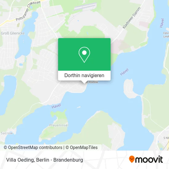 Villa Oeding Karte