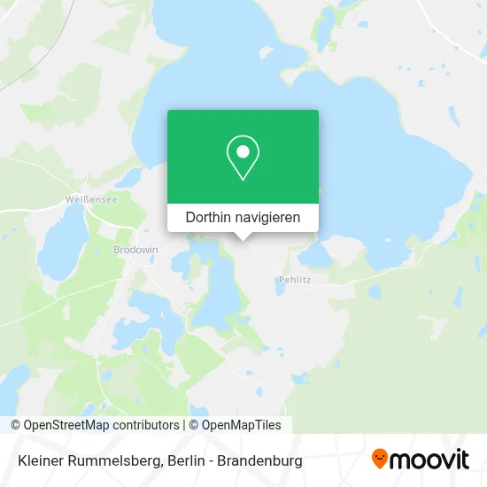 Kleiner Rummelsberg Karte