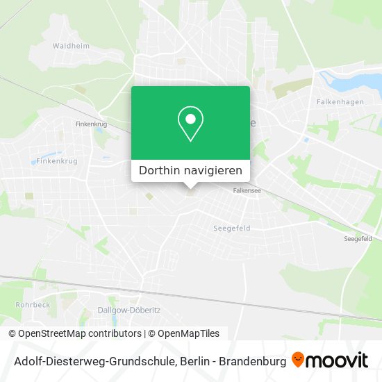 Adolf-Diesterweg-Grundschule Karte