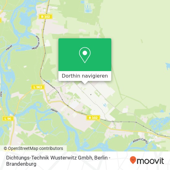 Dichtungs-Technik Wusterwitz Gmbh Karte