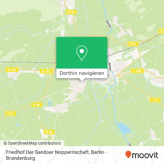 Friedhof Der Sandoer Noppernschaft Karte