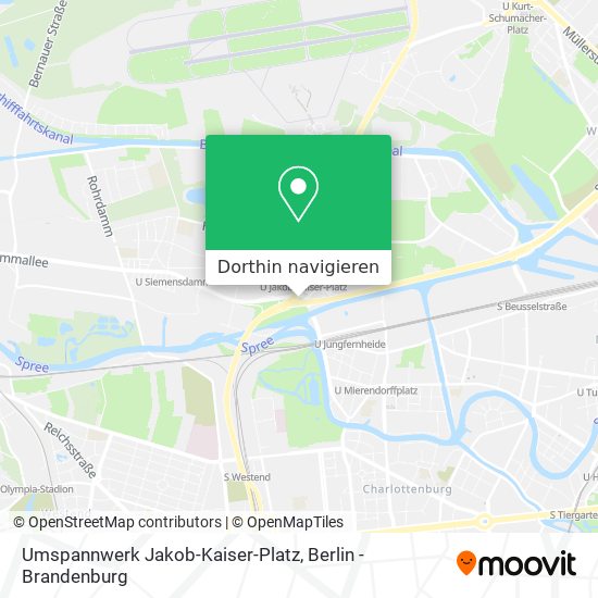Umspannwerk Jakob-Kaiser-Platz Karte