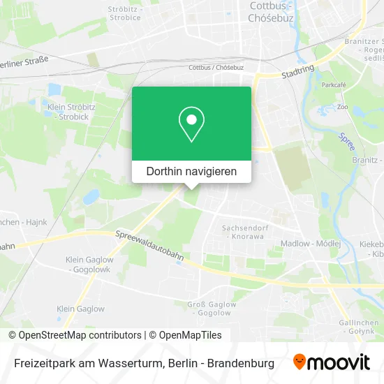 Freizeitpark am Wasserturm Karte