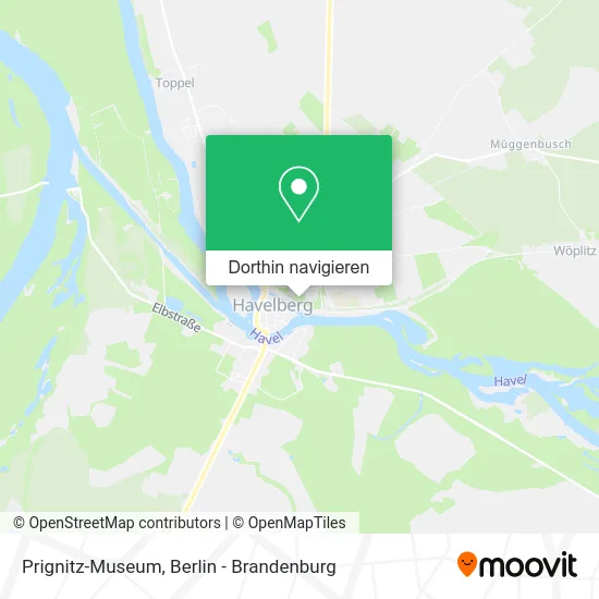 Prignitz-Museum Karte