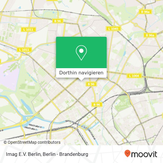 Imag E.V. Berlin Karte