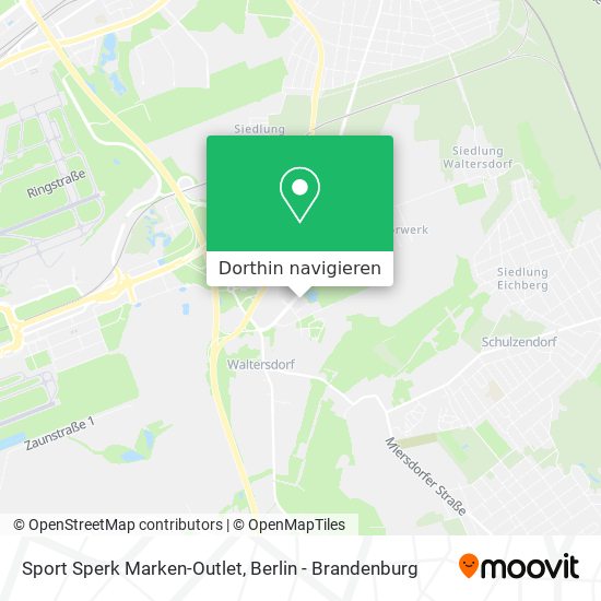 Sport Sperk Marken-Outlet Karte