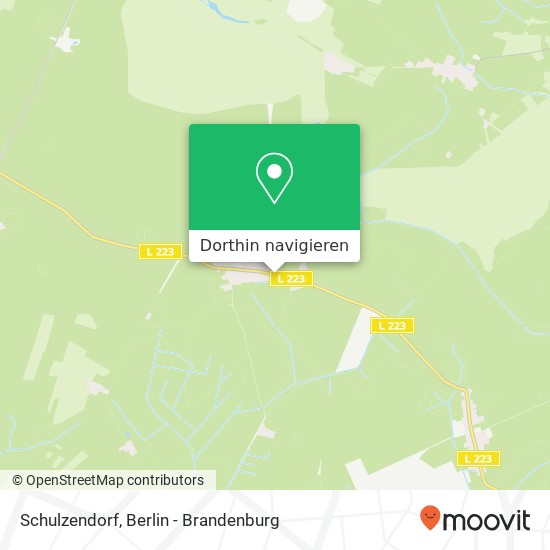 Schulzendorf Karte