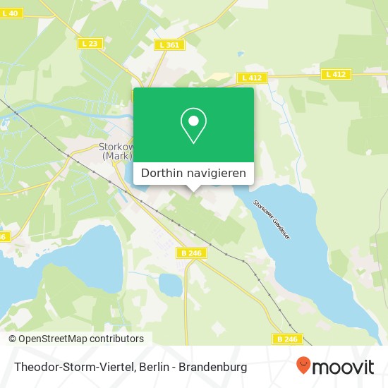 Theodor-Storm-Viertel Karte