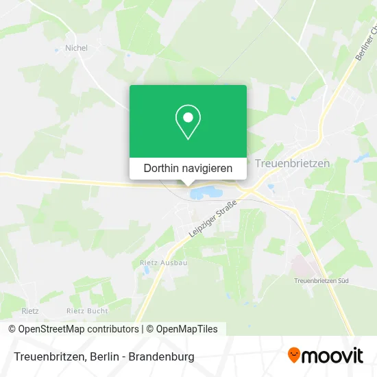 Treuenbritzen Karte