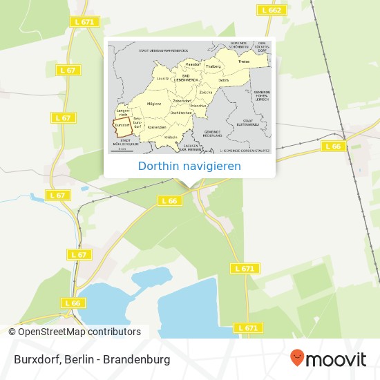 Burxdorf Karte