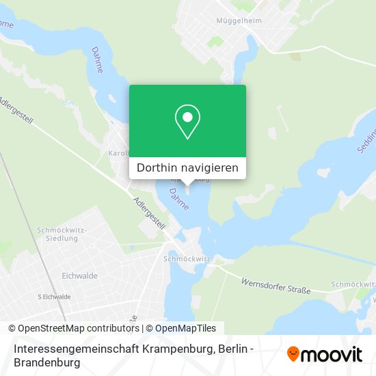 Interessengemeinschaft Krampenburg Karte