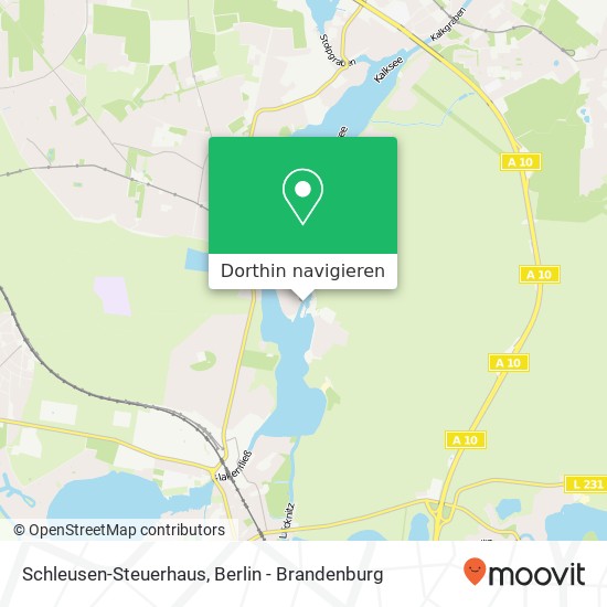 Schleusen-Steuerhaus Karte