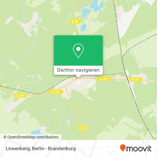 Löwenberg Karte
