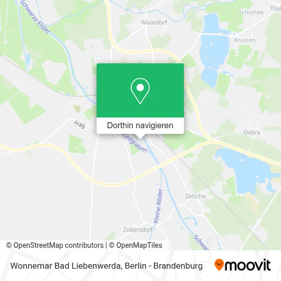 Wonnemar Bad Liebenwerda Karte