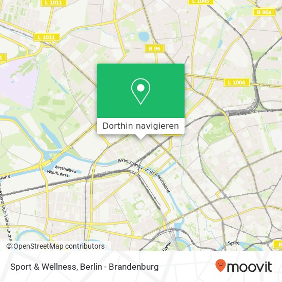 Sport & Wellness Karte