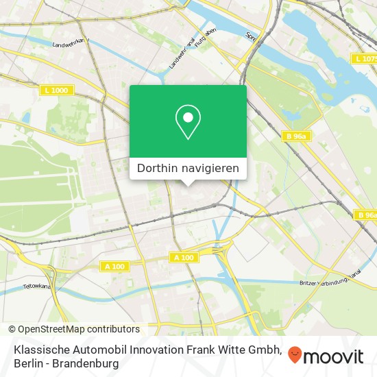 Klassische Automobil Innovation Frank Witte Gmbh Karte