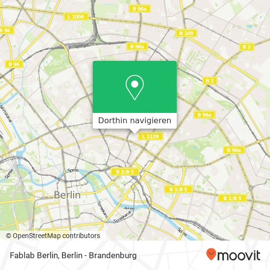 Fablab Berlin Karte
