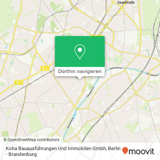 Koha Bauausführungen Und Immobilen Gmbh Karte