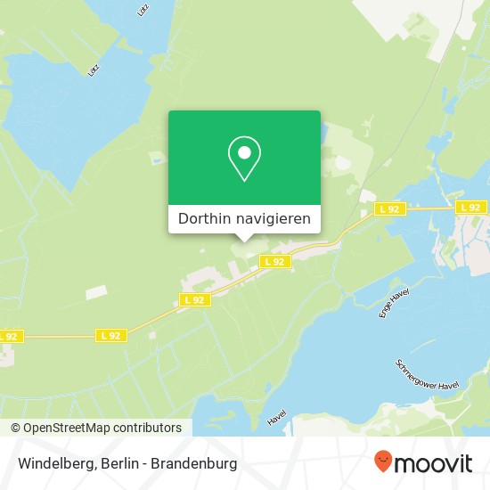 Windelberg Karte
